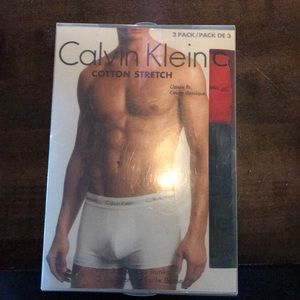 Calvin Klein Cotton Low Rise Trunk (3 Pack)